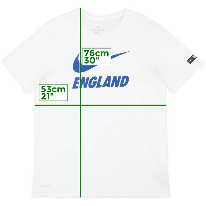 2018-19 England Nike Cotton Tee - 8/10 - (L)