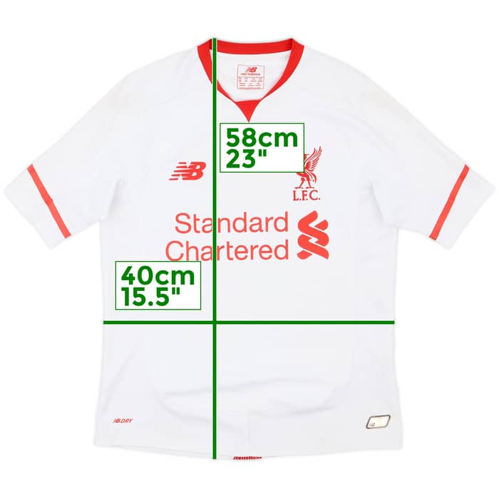 2015-16 Liverpool Away Shirt - 7/10 - (M.Boys)