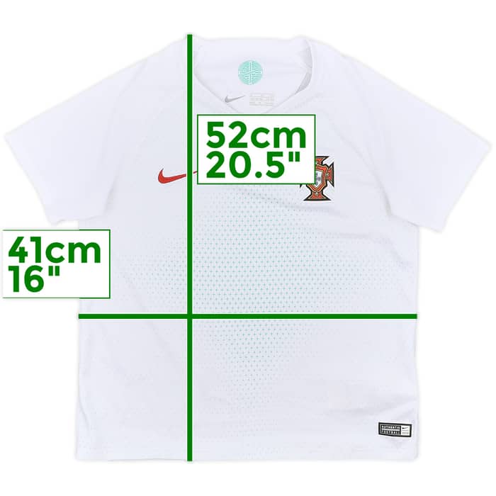2018-19 Portugal Away Shirt - 5/10 - (7-8 Years)