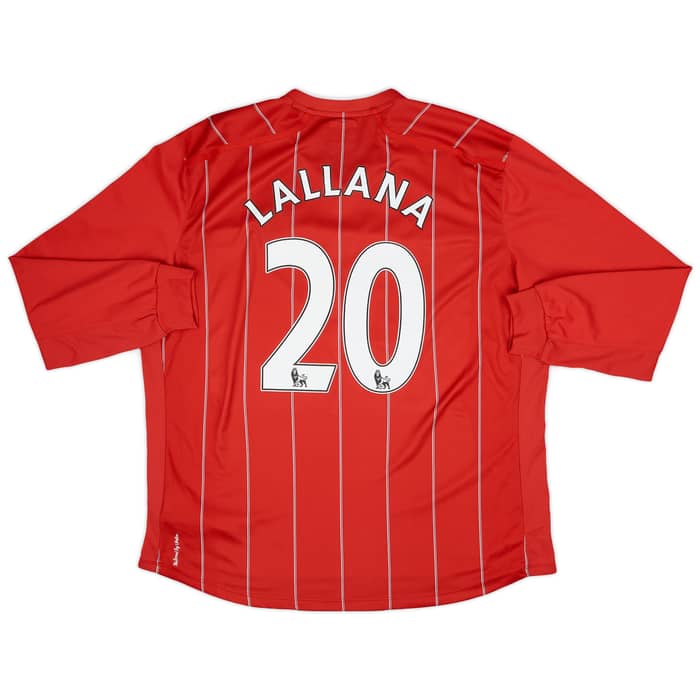 2012-13 Southampton Home L/S Shirt Lallana #20 - 6/10 - (XXL)