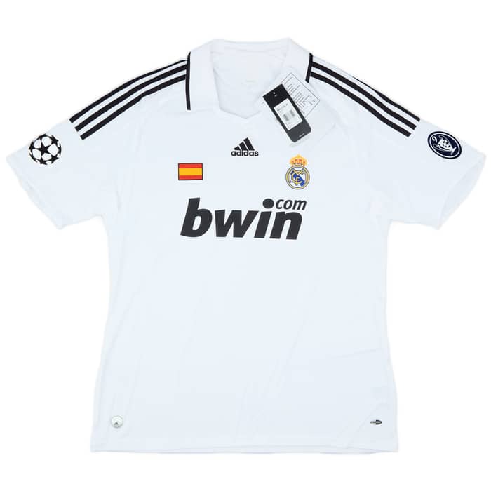 2008-09 Real Madrid Limited Edition CL Home Shirt