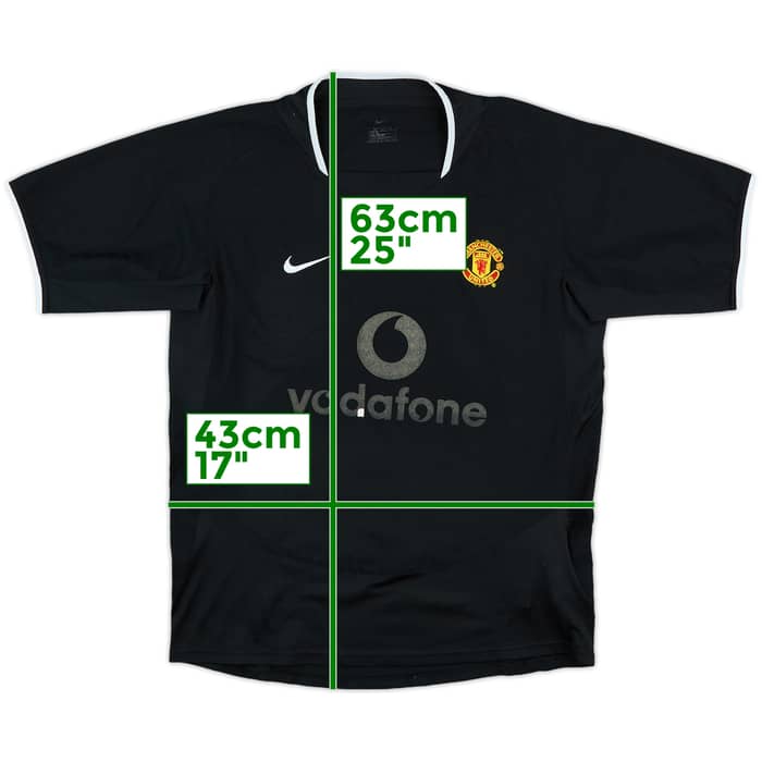 2003-05 Manchester United Away Shirt - 4/10 - (M.Boys)