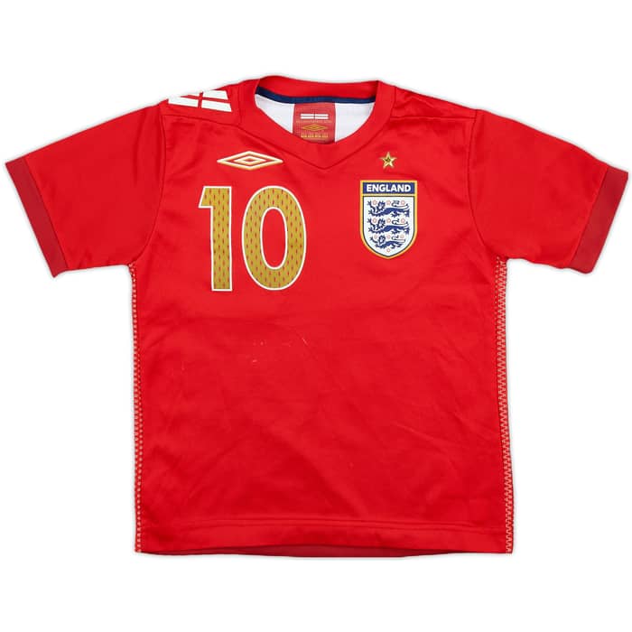 2006-08 England Away Shirt Owen #10 - 5/10 - (4-5 Years)