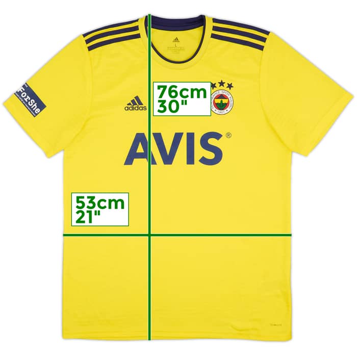 2019-20 Fenerbahce Away Shirt - 8/10 - (L)
