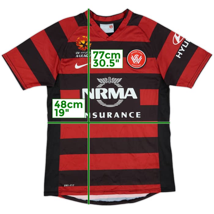 2012-14 Western Sydney Wanderers Home Shirt - 8/10 - (XS)