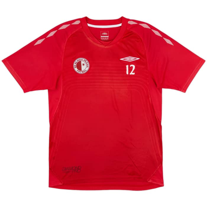 2008-09 Slavia Prague Umbro Player Issue Training Shirt #12 - 6/10 - (S)