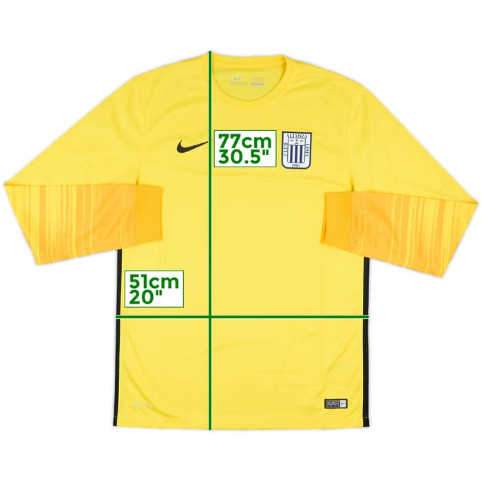 2016 Alianza Lima GK Shirt - 9/10 - (M)