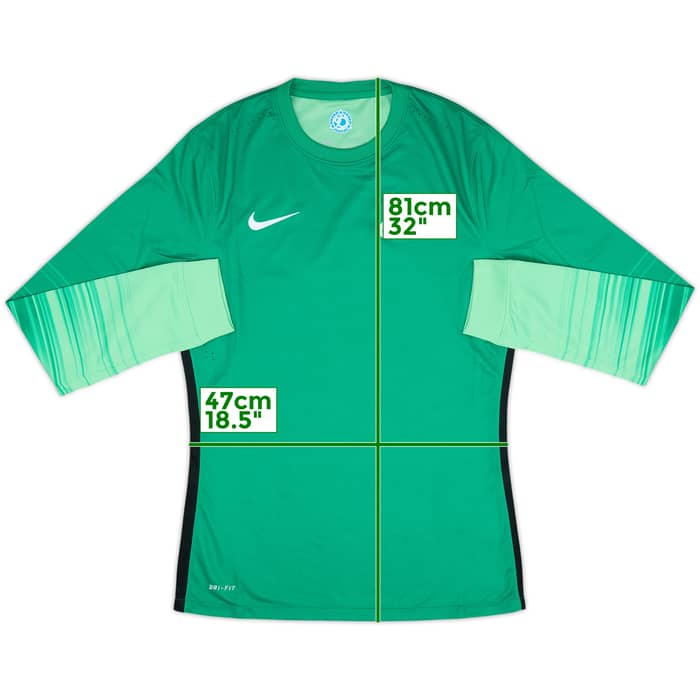 2015-16 Zenit St. Petersburg Authentic GK Shirt - 10/10 - (L)