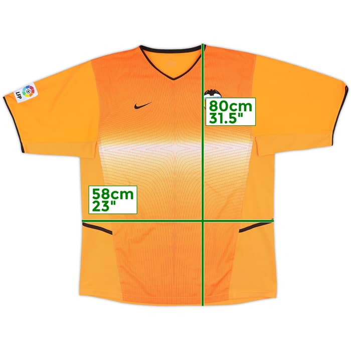 2002-03 Valencia Away Shirt - 8/10 - (L)