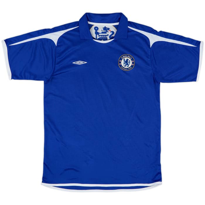2000-01 Chelsea Umbro Polo Shirt - 9/10 - (M)
