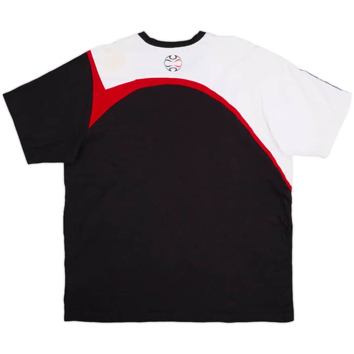 2007-08 Liverpool adidas Cotton Tee - 8/10 - (L/XL)