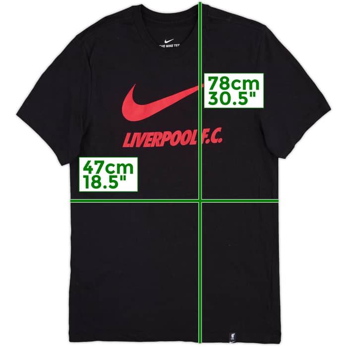 2020-21 Liverpool Nike Cotton Tee - 8/10 - (M)