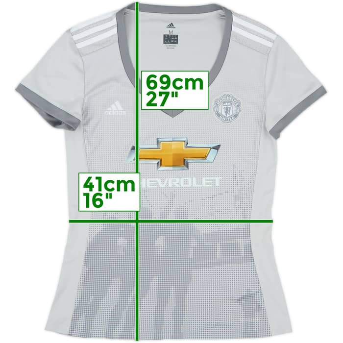 2017-18 Manchester United Third Shirt - 9/10 - (Women's M)