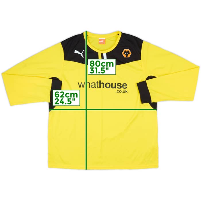 2013-14 Wolves GK Shirt - 7/10 - (3XL)