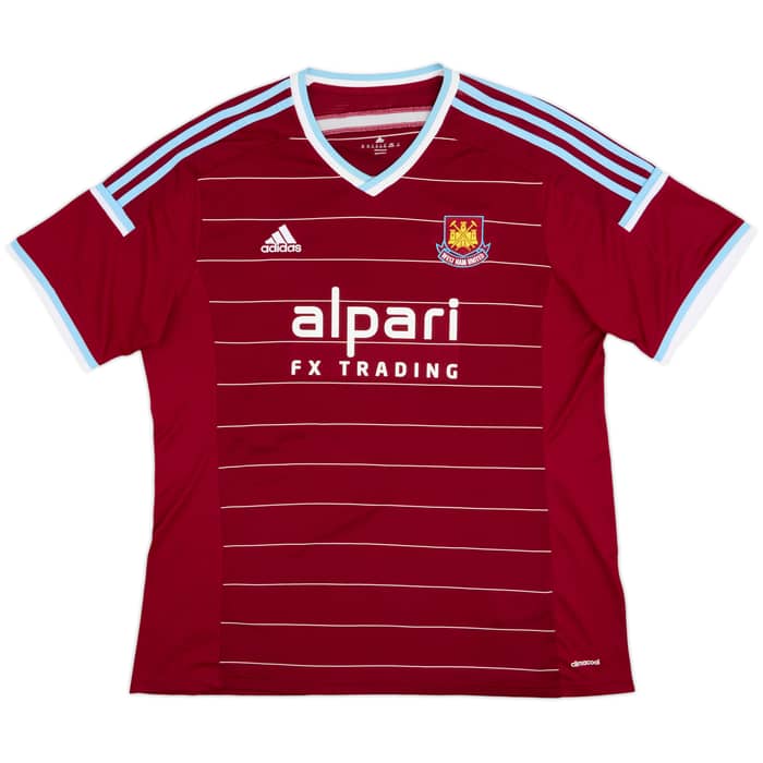 2014-15 West Ham Home Shirt Noble #16 - 10/10 - (XXL)