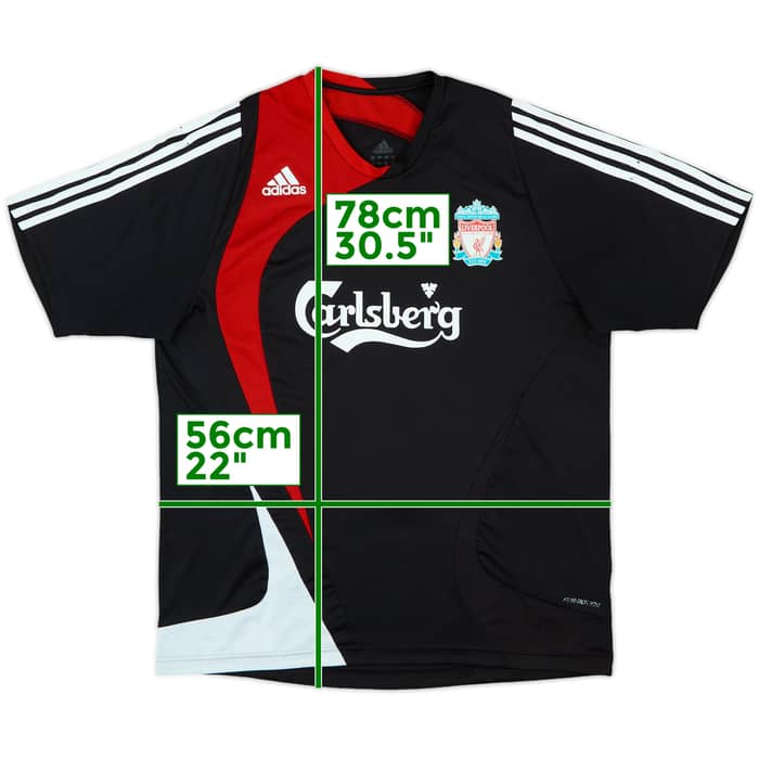 2007-08 Liverpool adidas Formotion Training Shirt - 6/10 - (XL)