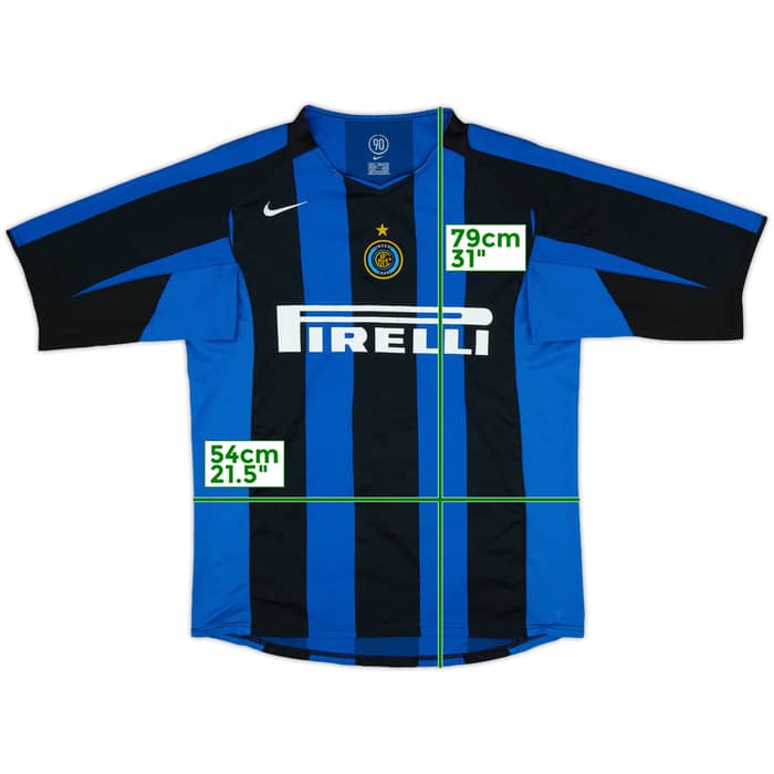 2004-05 Inter Milan Home Shirt - 6/10 - (L)