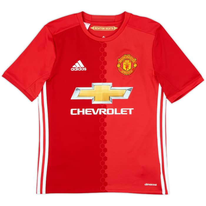 2016-17 Manchester United Home Shirt Rooney #10 - 8/10 - (L.Boys)
