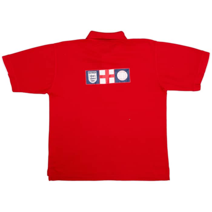 2000s England Admiral Polo Shirt - 8/10 - (S)