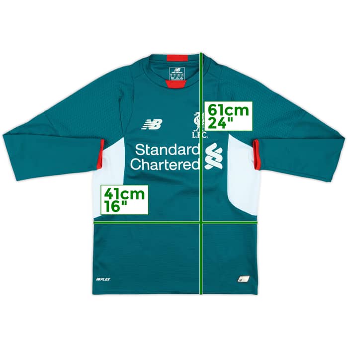 2015-16 Liverpool GK Shirt - 8/10 - (M.Boys)
