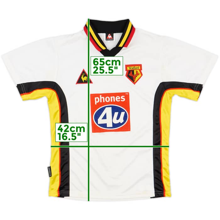 1999-01 Watford Away Shirt - 8/10 - (S.Boys)