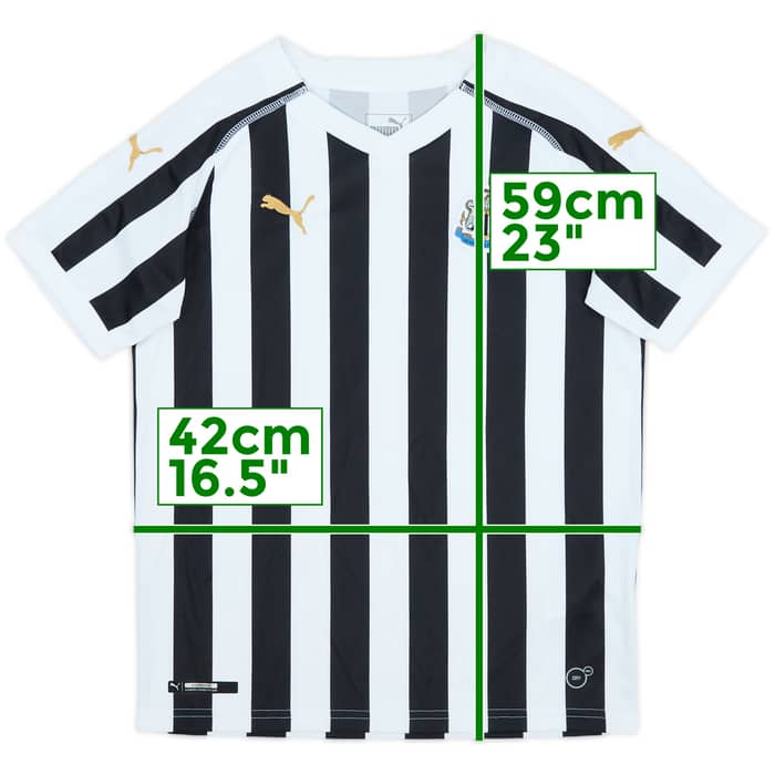 2018-19 Newcastle Home Shirt - 10/10 - (M.Boys)