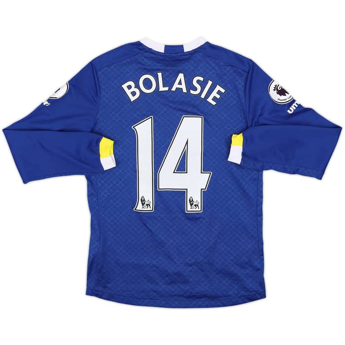 2016-17 Everton Home L/S Shirt Bolasie #14 - 9/10 - (L.Boys)