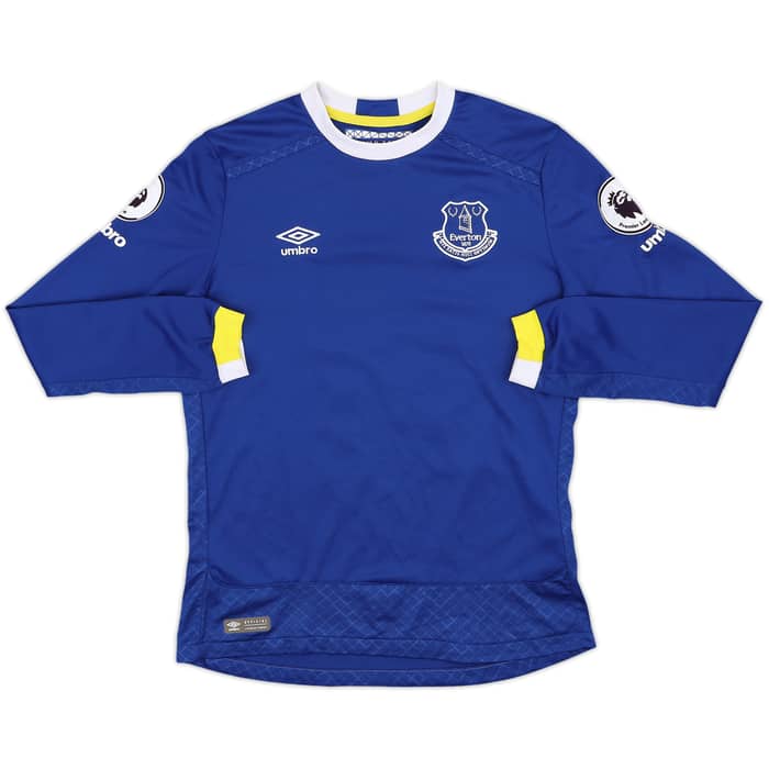 2016-17 Everton Home L/S Shirt Bolasie #14 - 9/10 - (L.Boys)