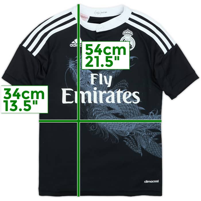 2014-15 Real Madrid Third Shirt - 6/10 - (S.Boys)