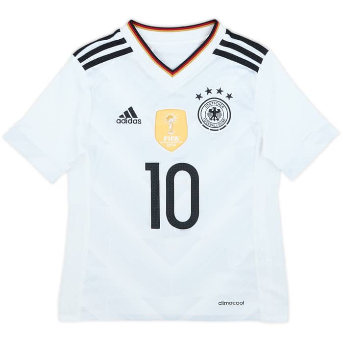 2017 Germany Confederations Cup Home Shirt Ozil #10 - 5/10 - (S.Boys)