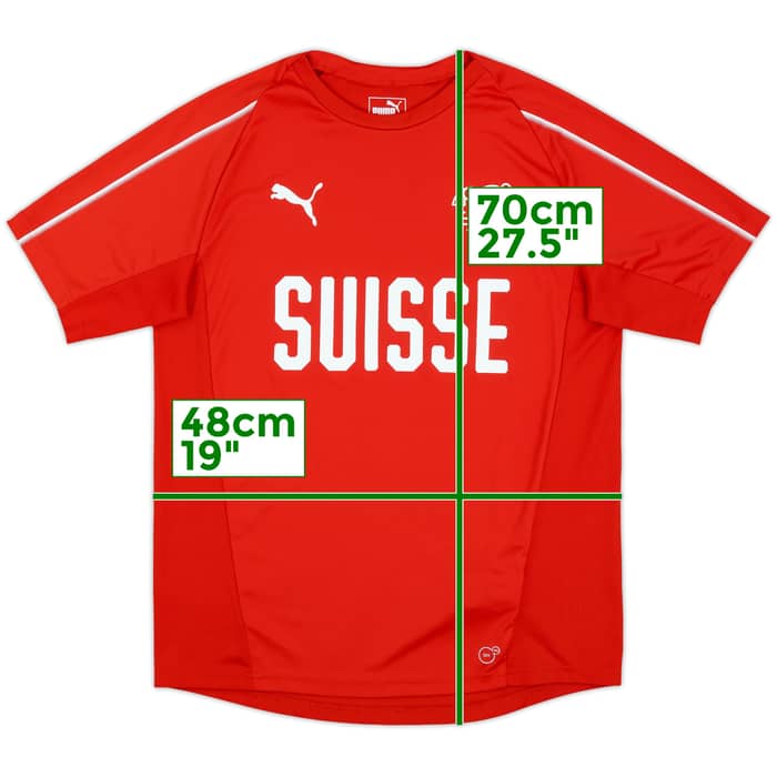 2018-19 Switzerland Puma Training Shirt - 9/10 - (XL.Boys)