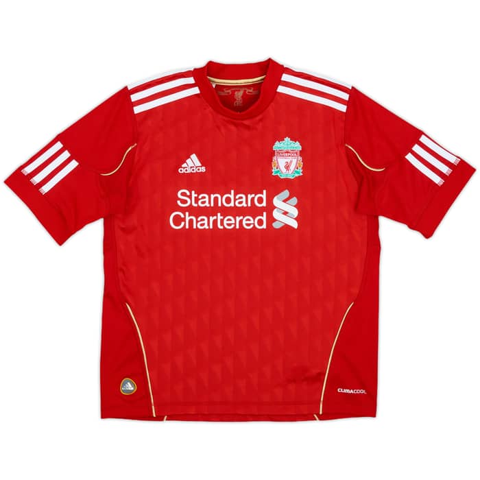 2010-12 Liverpool Home Shirt - 8/10 - (S.Boys)