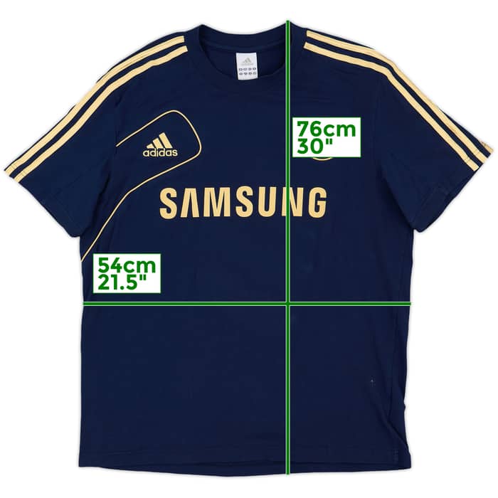 2012-13 Chelsea adidas Cotton Tee - 8/10 - (L/XL)