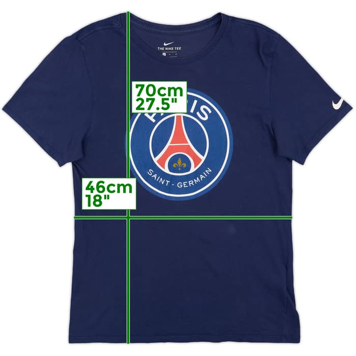 2018-19 Paris Saint-Germain Nike Graphic Tee - 7/10 - (M)