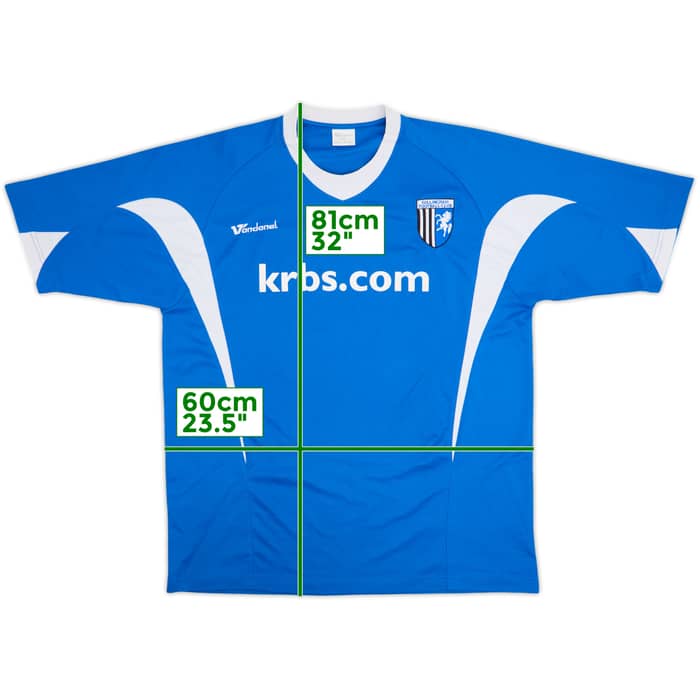 2008-08 Gillingham Home Shirt - 8/10 - (XXL)