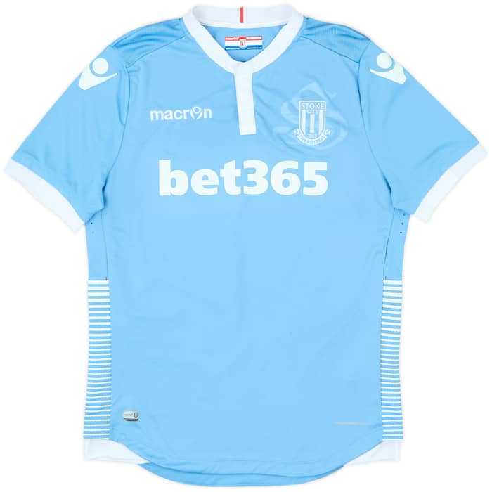2016-17 Stoke City Away Shirt Crouch #25 - 7/10 - (L)
