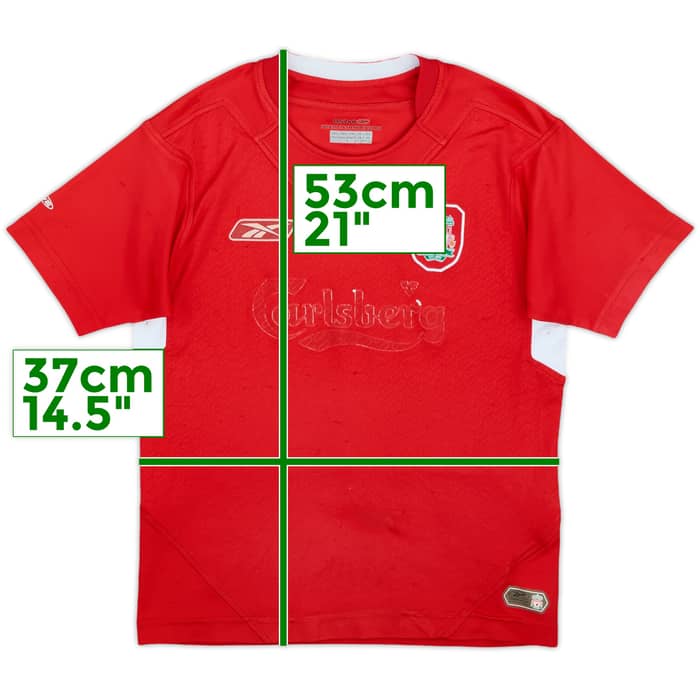 2004-06 Liverpool Home Shirt - 4/10 - (M.Boys)