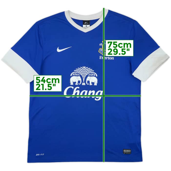 2012-13 Everton Home Shirt - 5/10 - (L)