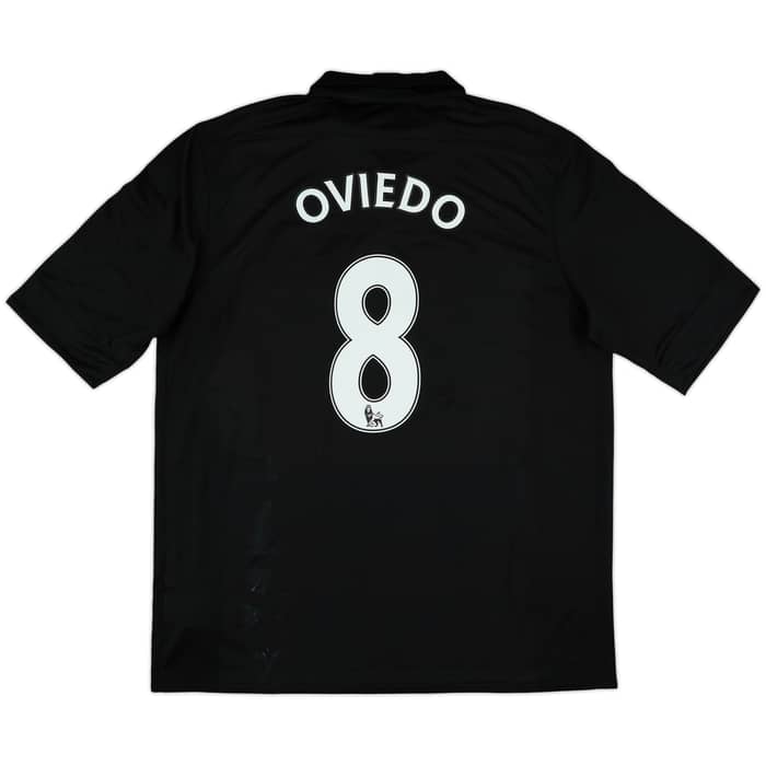 2012-13 Everton Away Shirt Oviedo #8 - 9/10 - (XL)