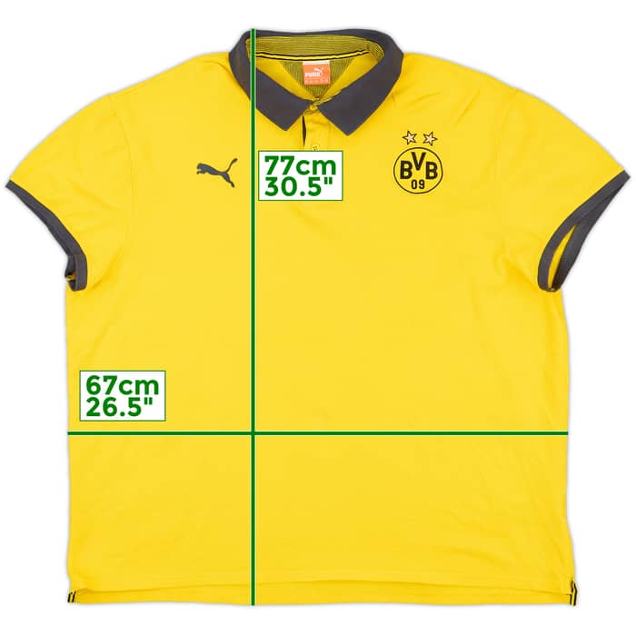 2013-14 Borussia Dortmund Puma Polo Shirt - 8/10 - (3XL)
