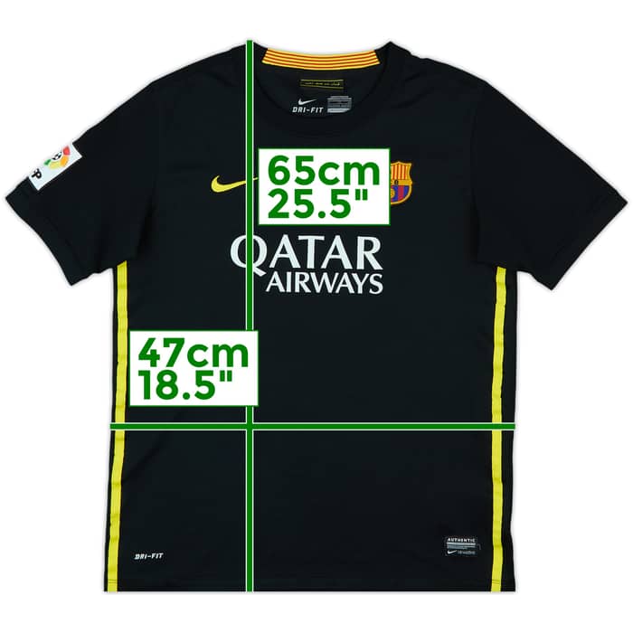 2013-14 Barcelona Third Shirt - 7/10 - (XL.Boys)