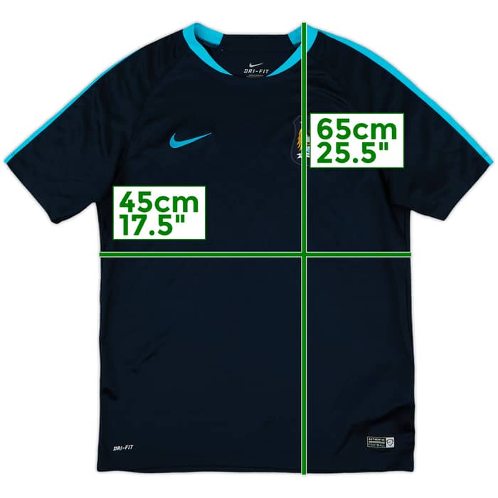 2015-16 Manchester City Nike Training Shirt - 10/10 - (XL.Boys)