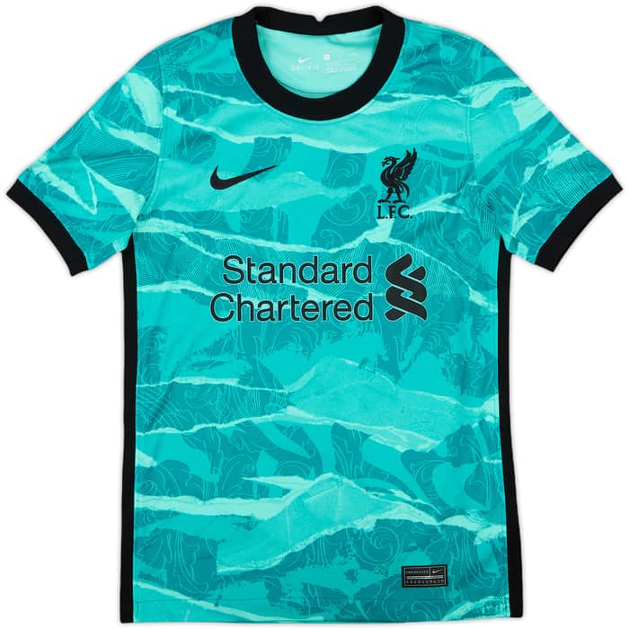 2020-21 Liverpool Away Shirt M.Salah #11 - 10/10 - (S.Boys)