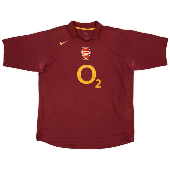2005-06 Arsenal Home Shirt Henry #14 - 5/10 - (3XL)