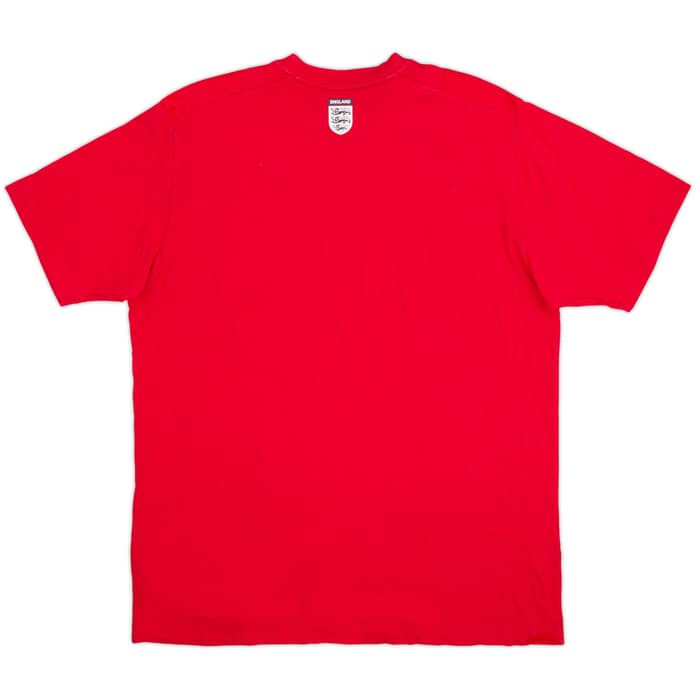 2005-06 England Umbro Graphic Tee - 8/10 - (L)