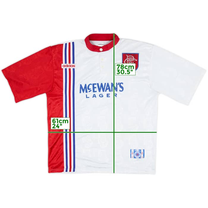 1996-97 Rangers Away Shirt - 9/10 - (XL)