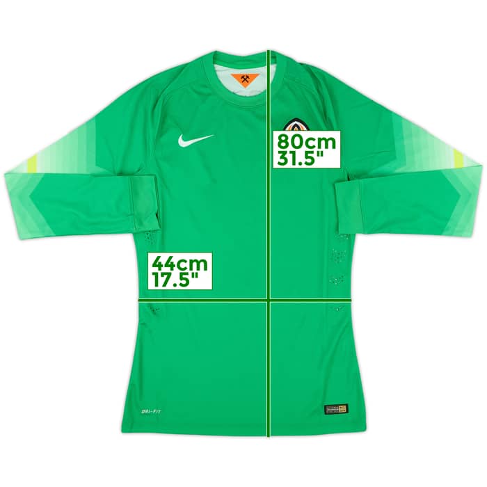 2014-15 Shakhtar Donetsk Player Issue GK Shirt - 9/10 - (M)