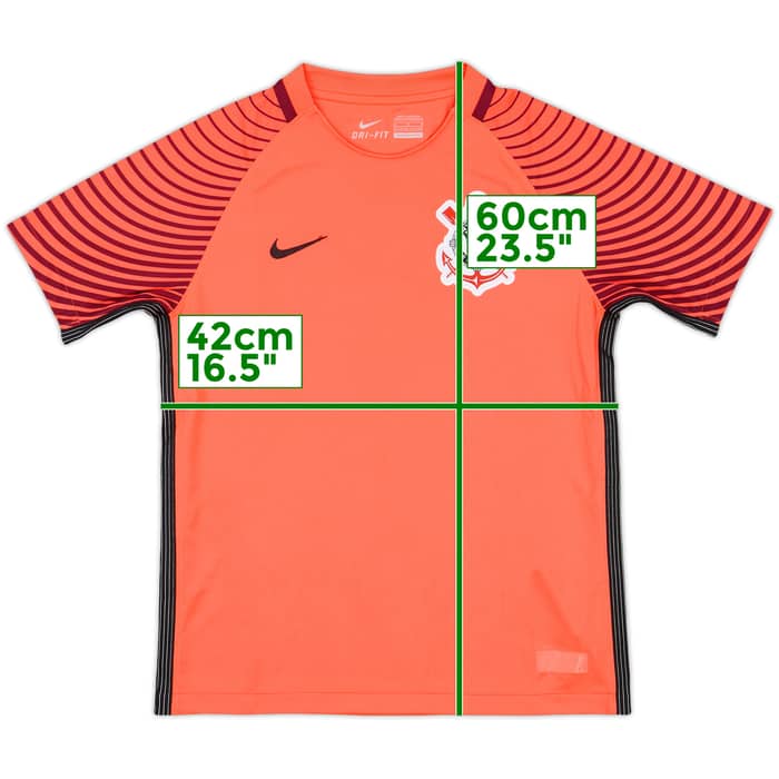2016 Corinthians GK Shirt - 8/10 - (M.Boys)