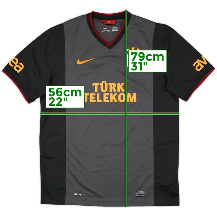 2013-14 Galatasaray Away Shirt - 10/10 - (L)