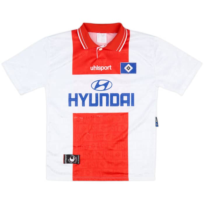 1997-98 Hamburg Home Shirt - 7/10 - (XL.Boys)